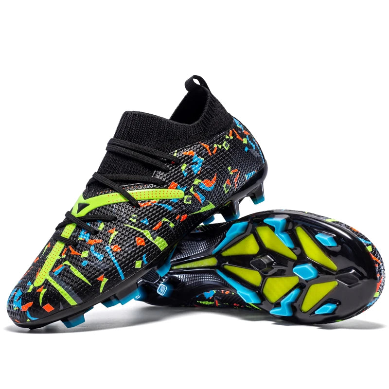 Multi-studded sole football boots