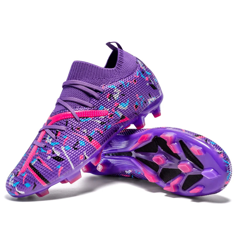 Multi-studded sole football boots