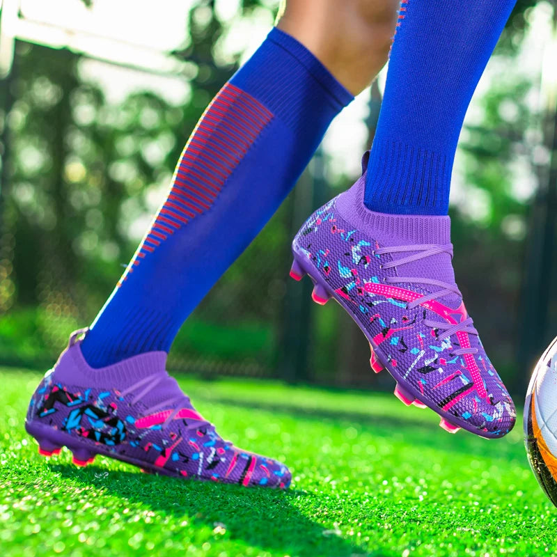 Multi-studded sole football boots