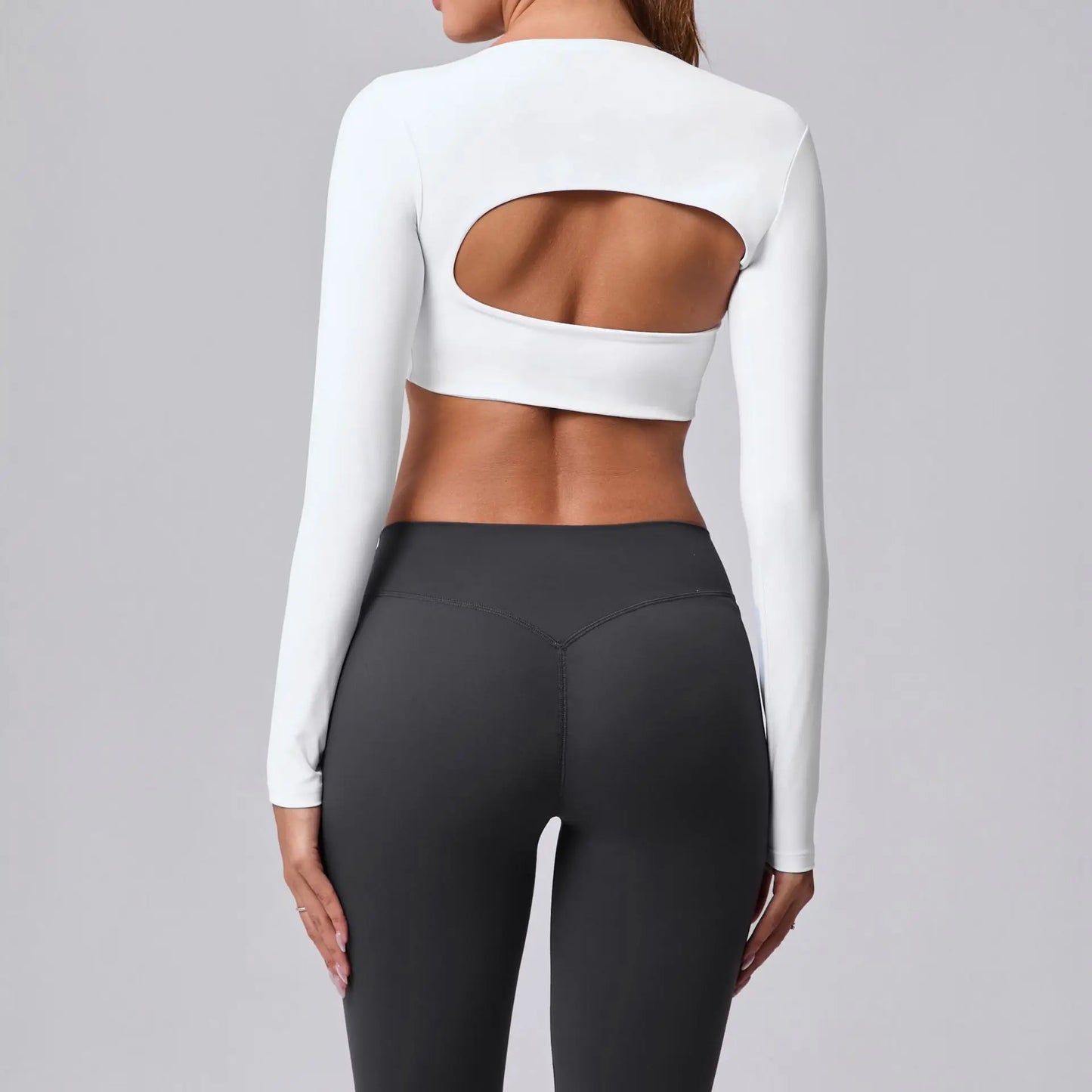 Camiseta Deportiva Crop Mujer