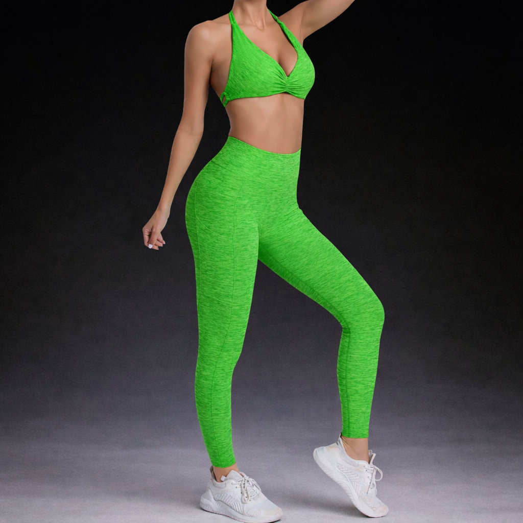 Top Corto y Short Push-Up