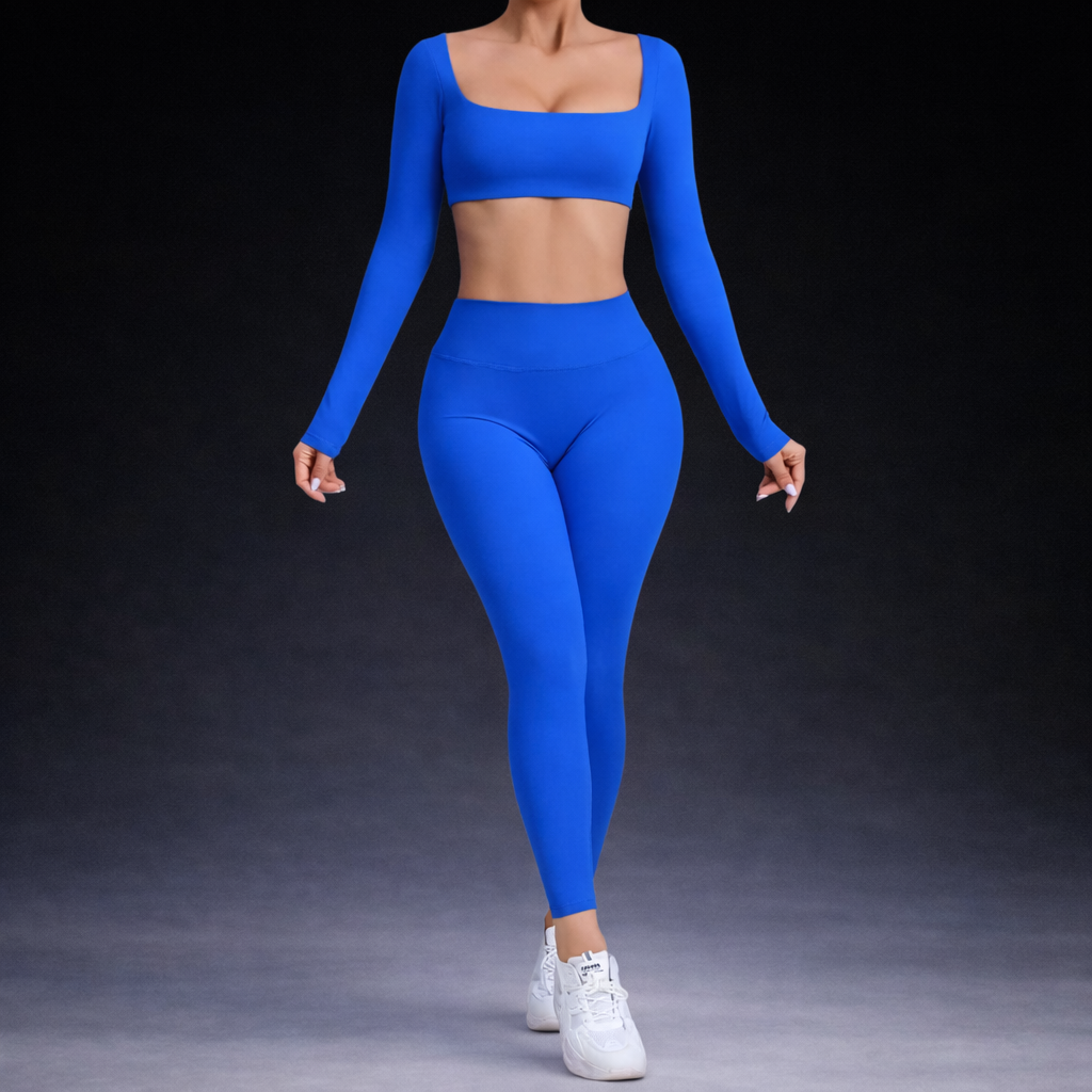Top Largo y Leggings Push-Up
