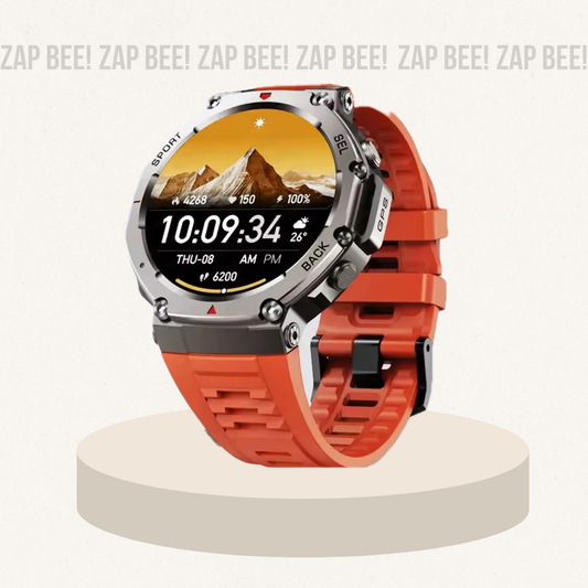 Smartwatch estilo Militar 2025 con GPS