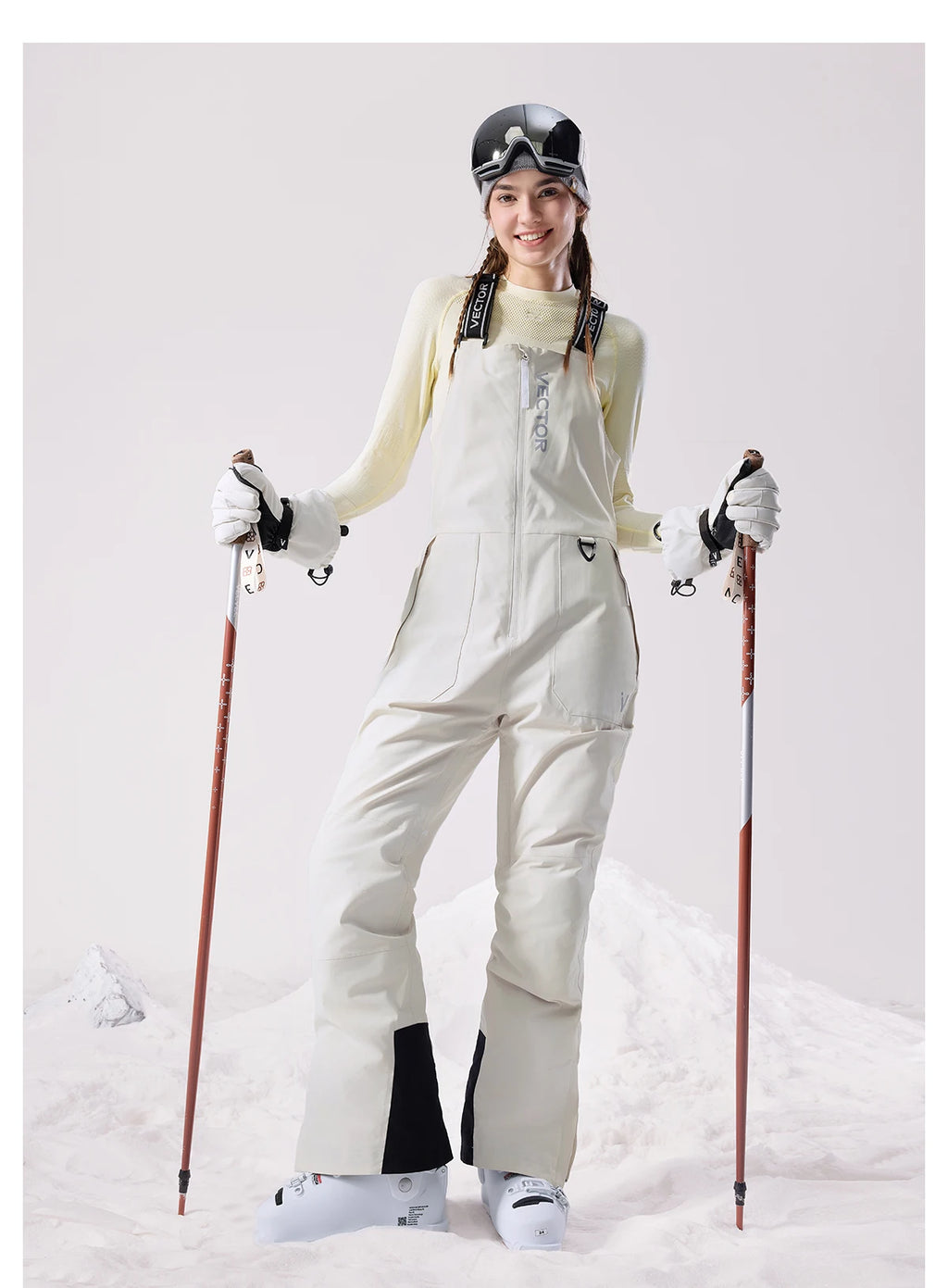 Peto de esquí para mujer