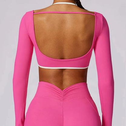 Conjunto Deportiva con Espalda Descubierta