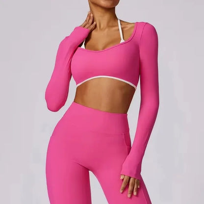 Conjunto Deportiva con Espalda Descubierta