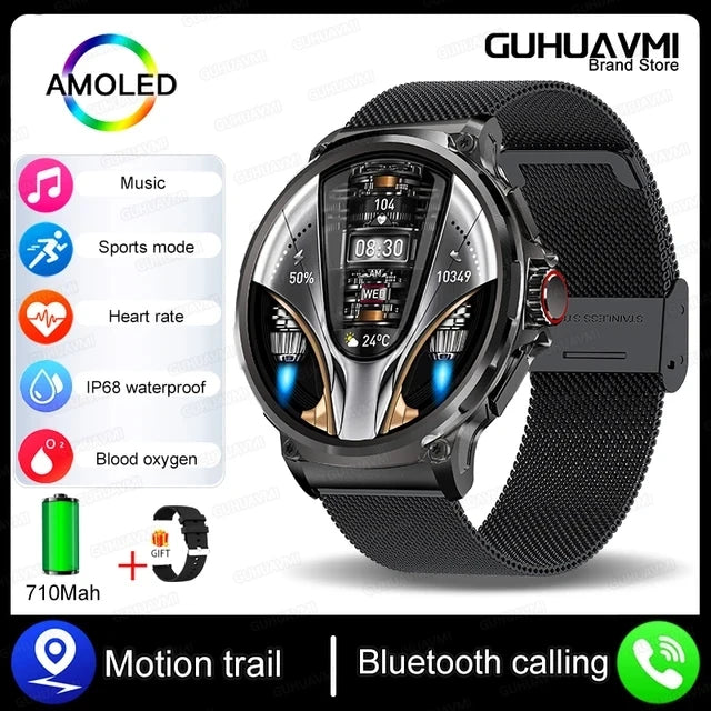 Smartwatch 1.85" Ultra HD con GPS