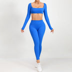 Sports Set Long Top and Push-Up Leggings
