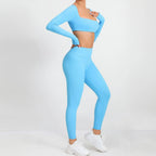 Sports Set Long Top and Push-Up Leggings