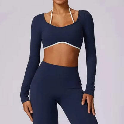 Conjunto Deportiva con Espalda Descubierta