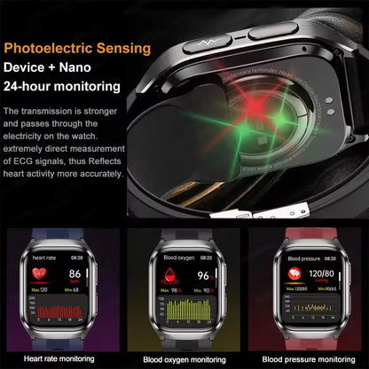 Smartwatch con Medición Precisa por Airbag y Diagnóstico AI