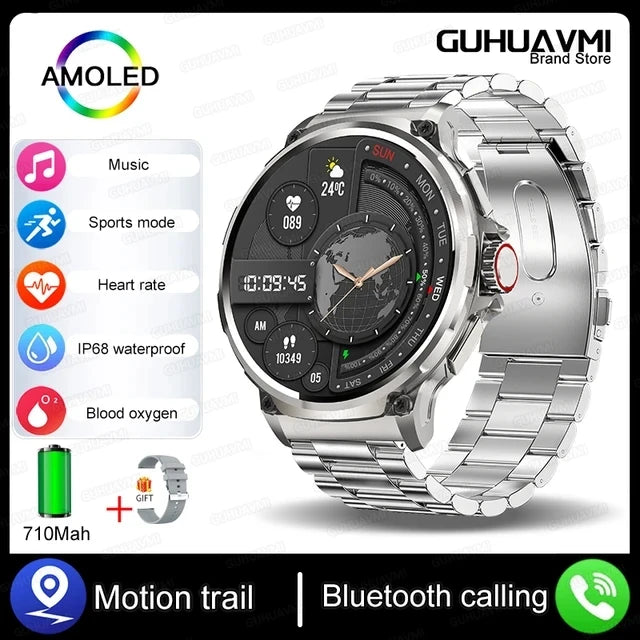 Smartwatch 1.85" Ultra HD con GPS