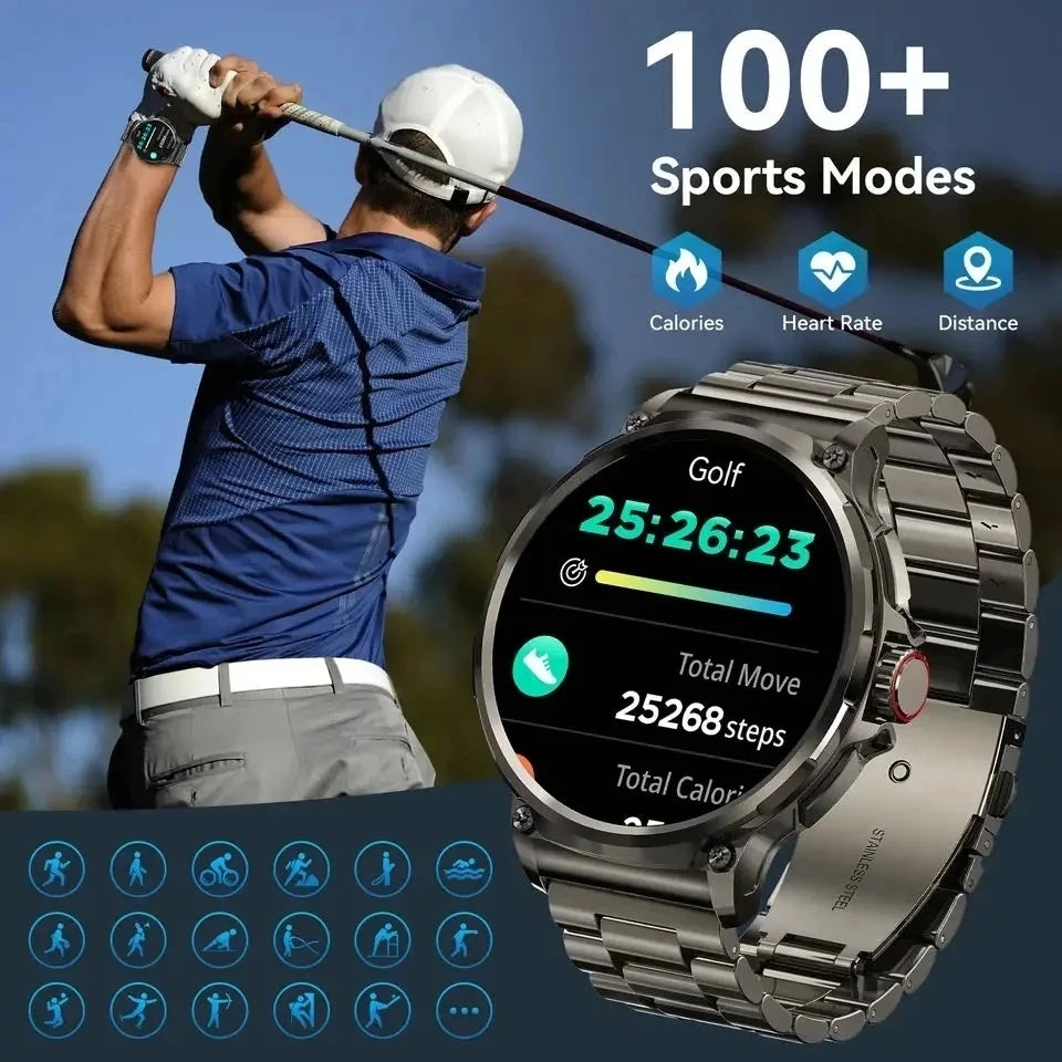 Smartwatch 1.85" Ultra HD con GPS