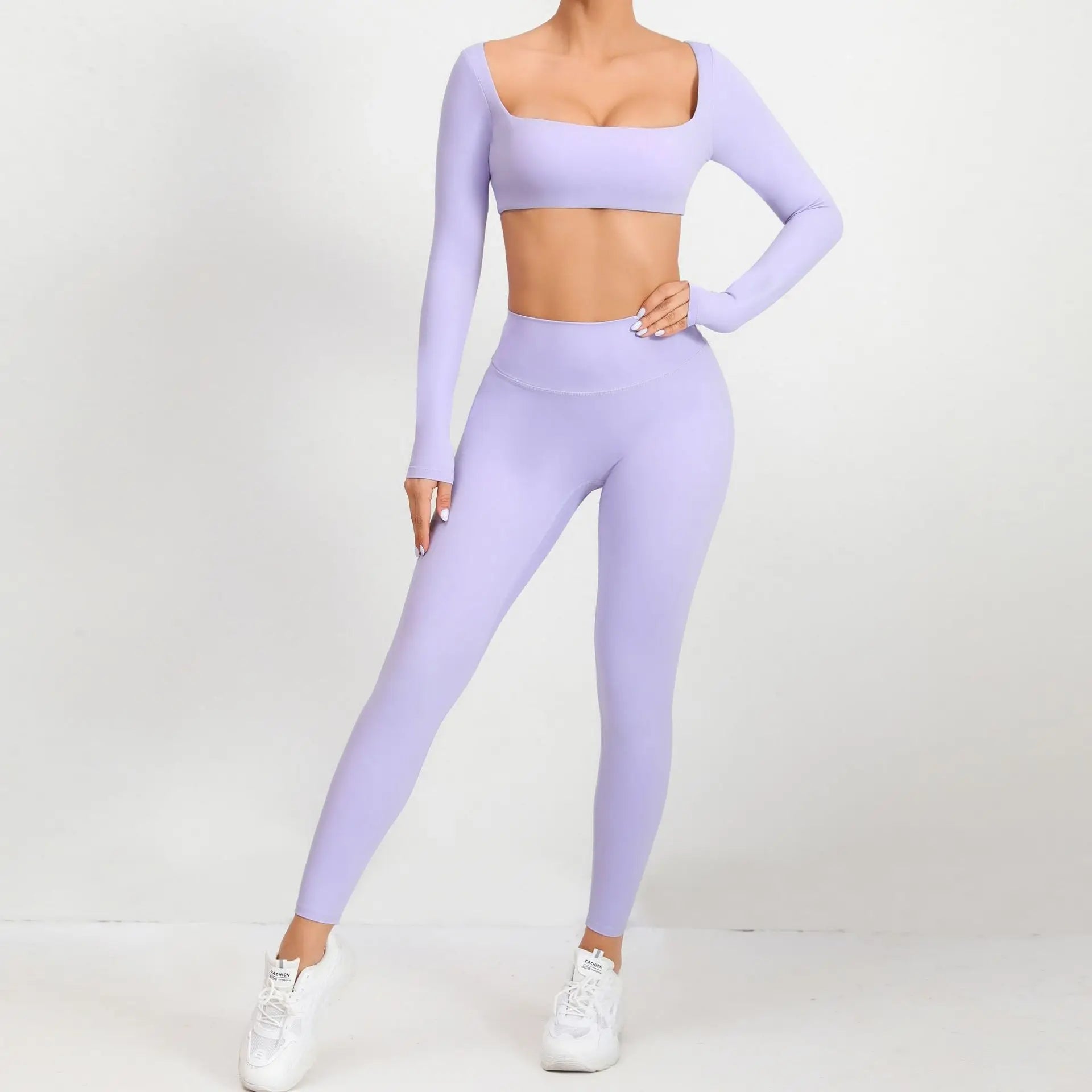 Top Largo y Leggings Push-Up