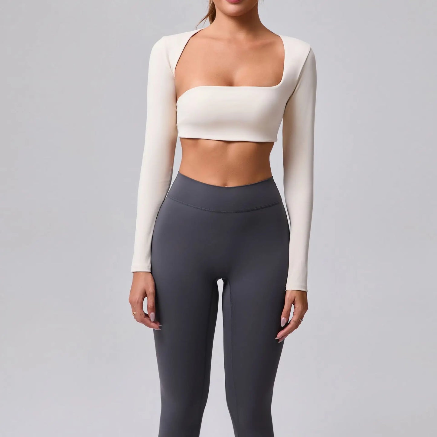 Camiseta Deportiva Crop Mujer