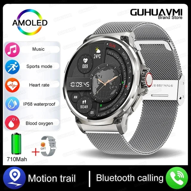 Smartwatch 1.85" Ultra HD con GPS