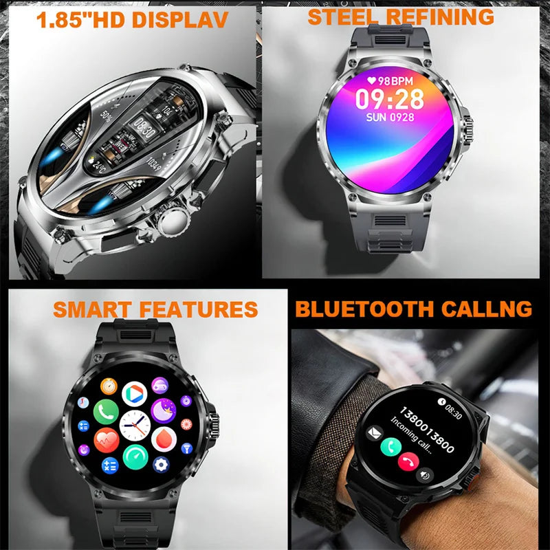 1.85" Ultra HD Smartwatch with GPS