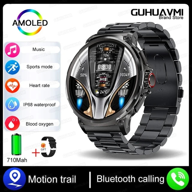 Smartwatch 1.85" Ultra HD con GPS